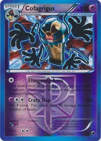 Plasma Freeze Cofagrigus #57/116 reverse holo
