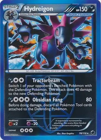 Plasma Freeze Hydreigon #78/116 reverse holo