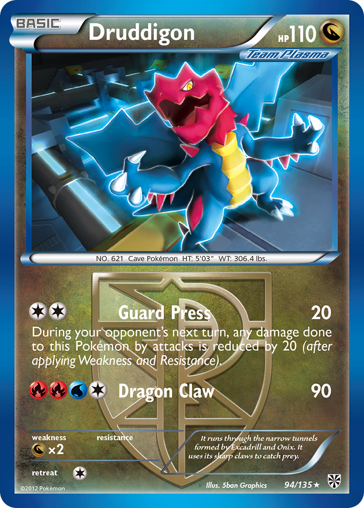 Plasma Storm Druddigon #94/135