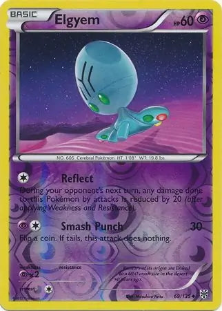 Plasma Storm Elgyem #69/135 reverse holo