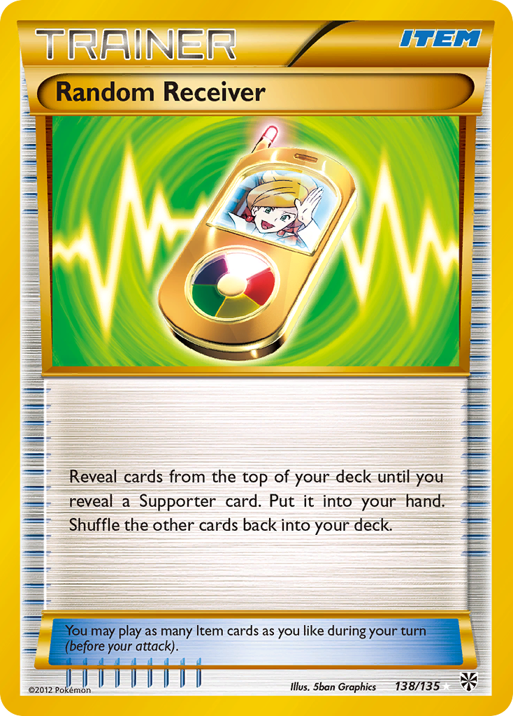 Plasma Storm Random Receiver #138/135