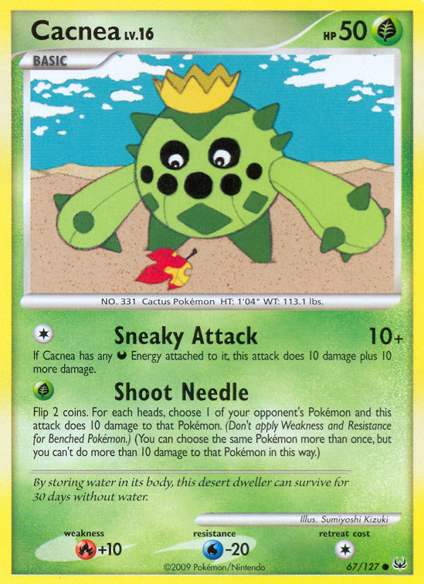 Platinum Cacnea #67/127