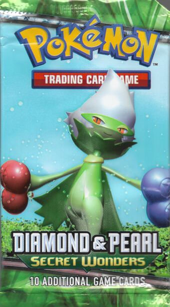 Pokémon Diamond & Pearl Secret Wonders Booster Pack Roserade