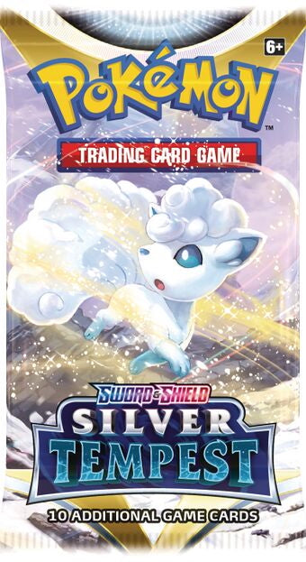 Pokémon Sword & Shield Silver Tempest Booster Pack Vulpix