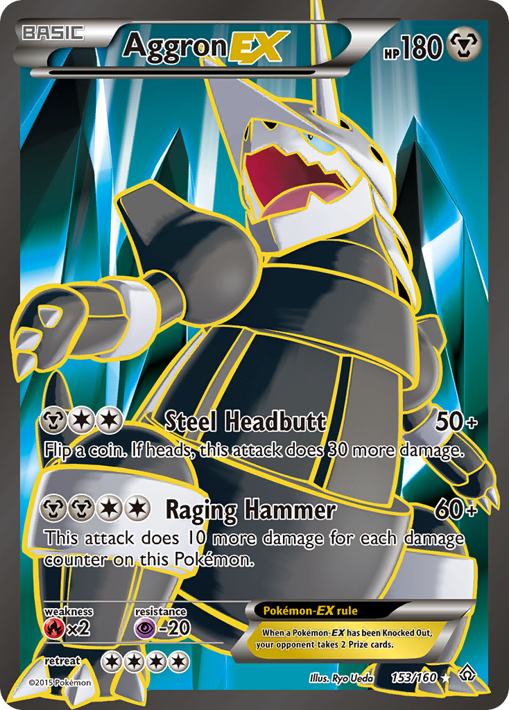 Primal Clash Aggron EX #153/160