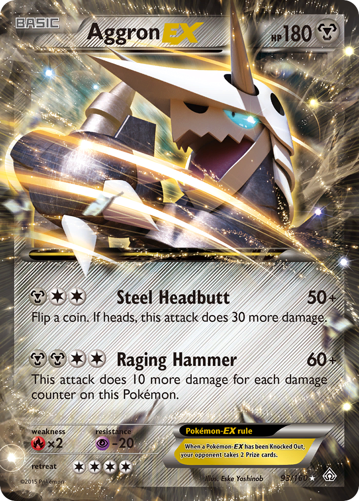 Primal Clash Aggron EX #93/160