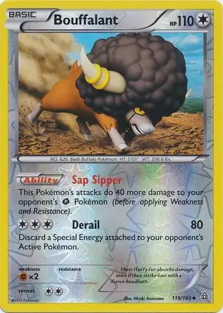 Primal Clash Bouffalant #119/160 reverse holo