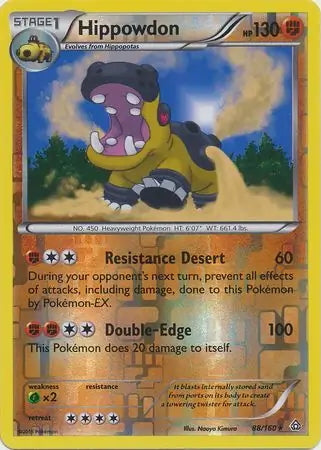 Primal Clash Hippowdon #88/160 reverse holo