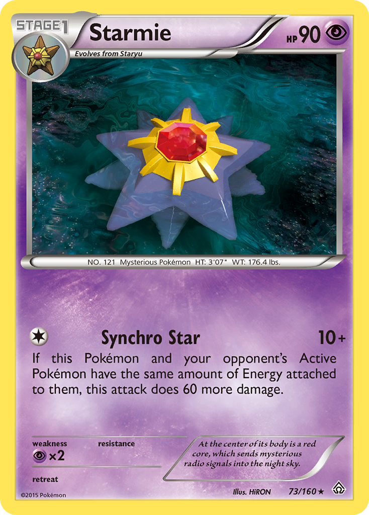 Primal Clash Starmie #73/160