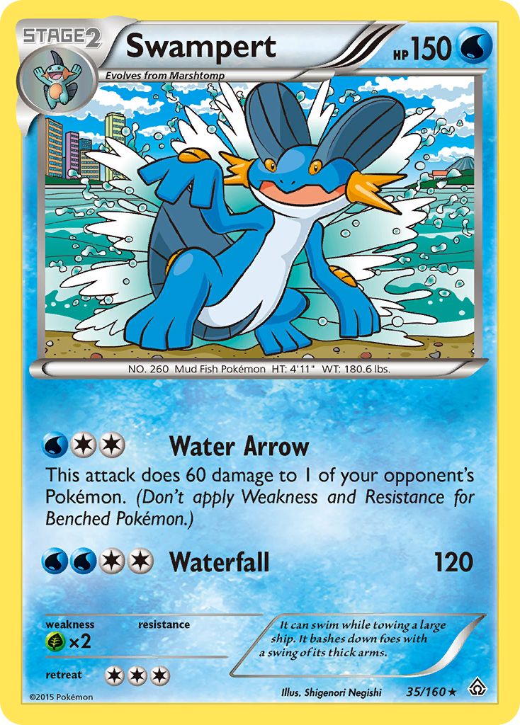 Primal Clash Swampert #35/160
