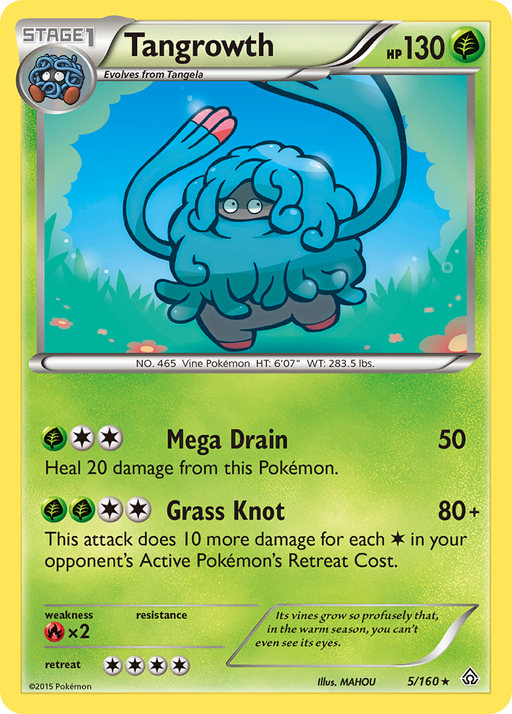 Primal Clash Tangrowth #5/160
