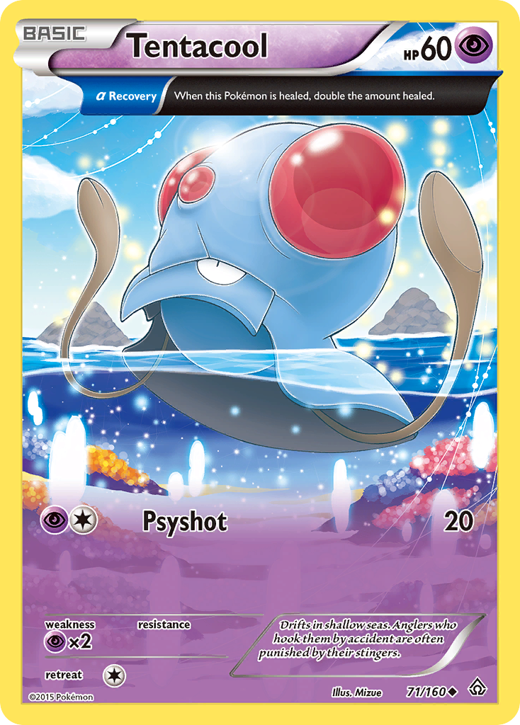Primal Clash Tentacool #71/160