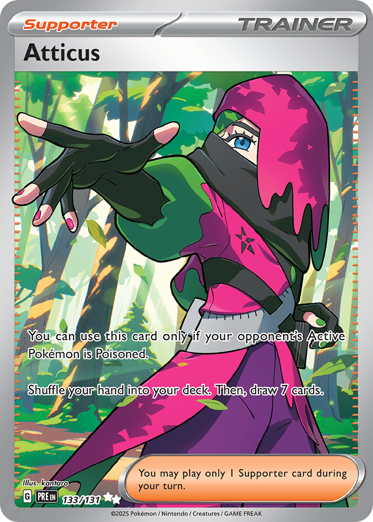Prismatic Evolutions Atticus #133/131