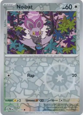 Prismatic Evolutions Noibat #090/131 reverse holo