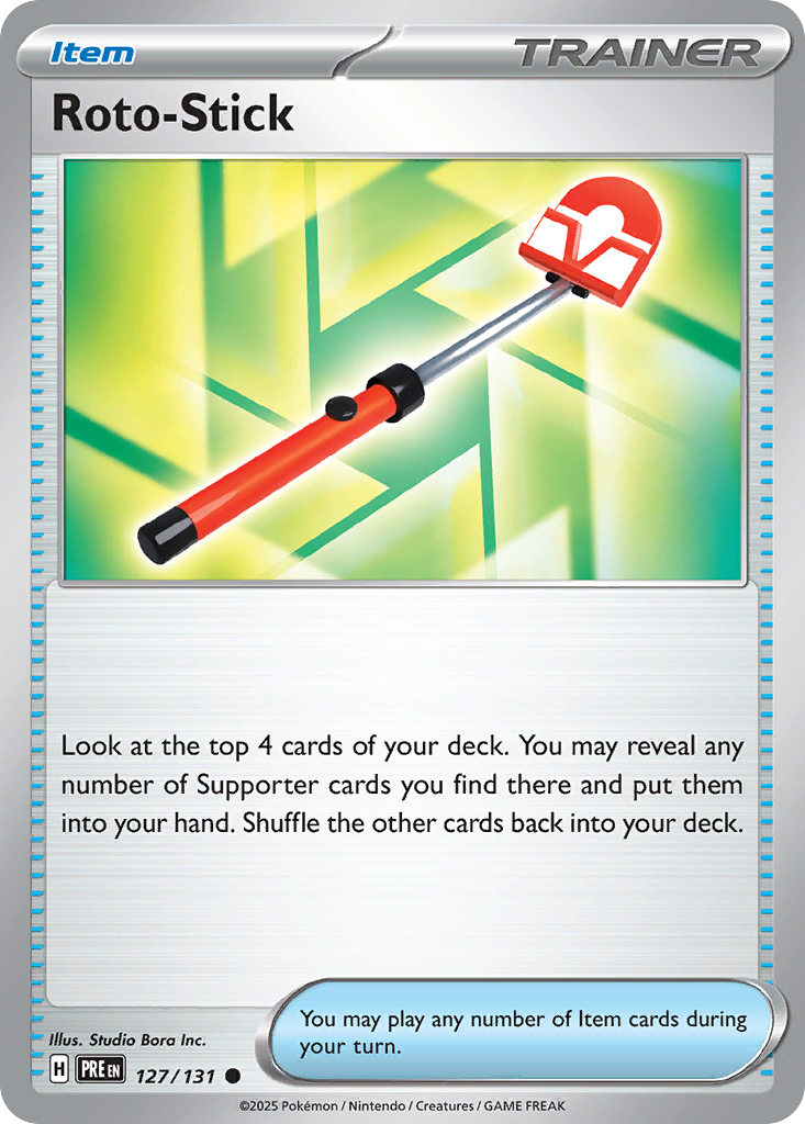 Prismatic Evolutions Roto-Stick #127/131