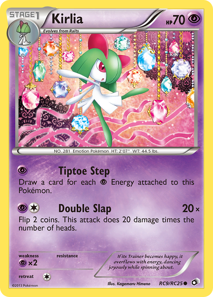 Radiant Collection Kirlia #9/25