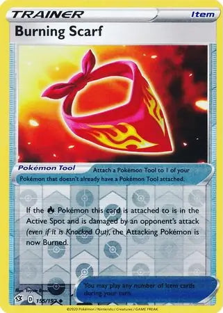 Rebel Clash Burning Scarf #155/192 reverse holo