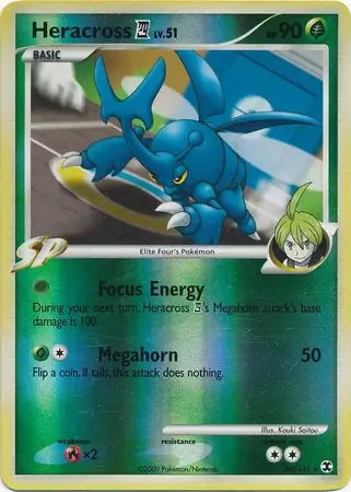 Rising Rivals Heracross 4 #24/111 reverse holo