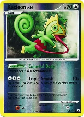 Rising Rivals Kecleon #67/111 reverse holo