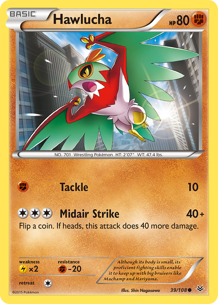 Roaring Skies Hawlucha #39/108