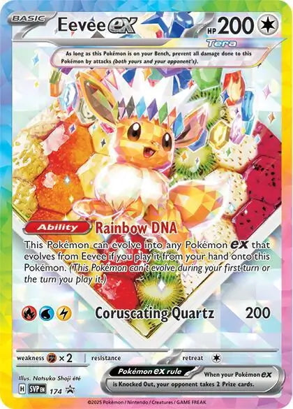 Scarlet & Violet Promo Eevee ex #174