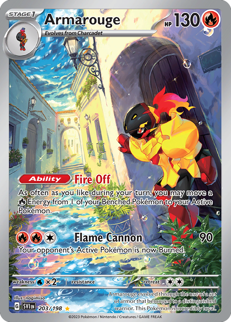 Scarlet & Violet Armarouge #203/198