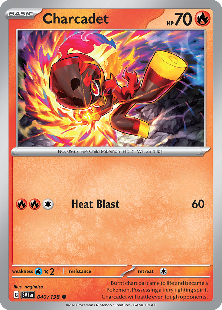 Scarlet & Violet Charcadet #40/198