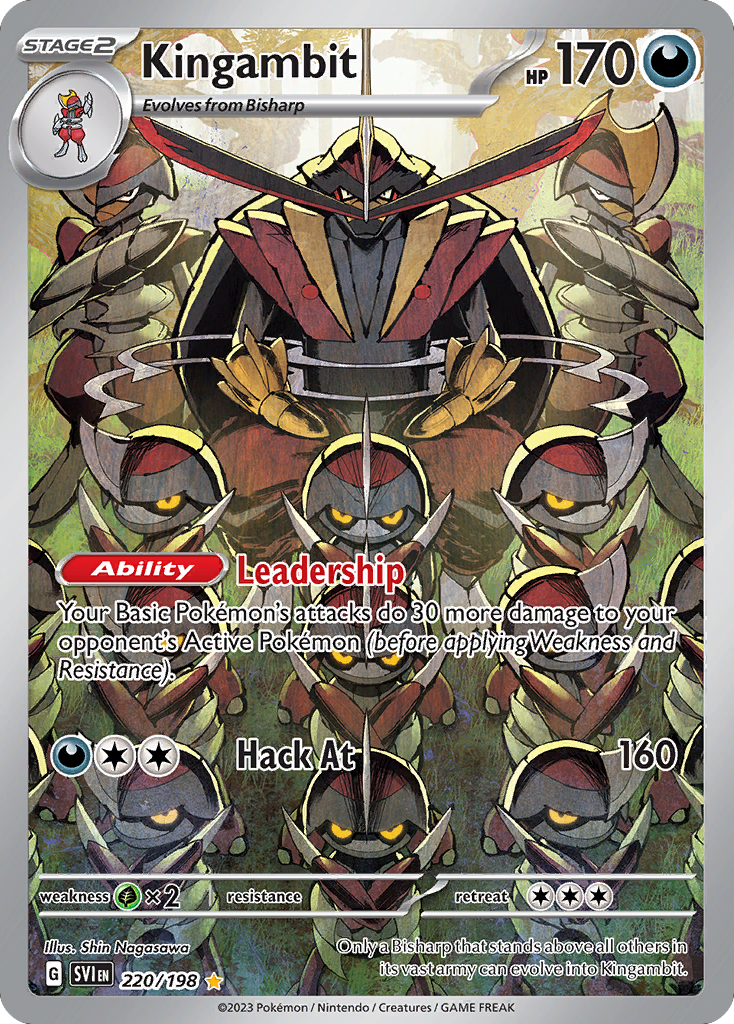Scarlet & Violet Kingambit #220/198