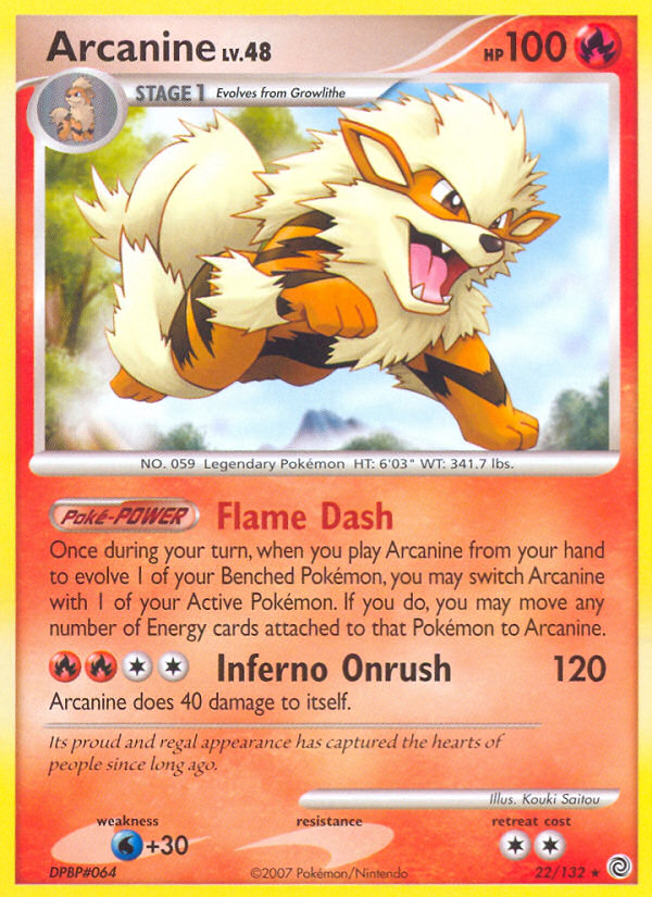Secret Wonders Arcanine #22/132