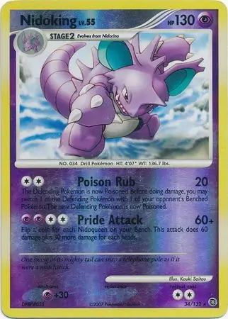 Secret Wonders Nidoking #34/132 reverse holo