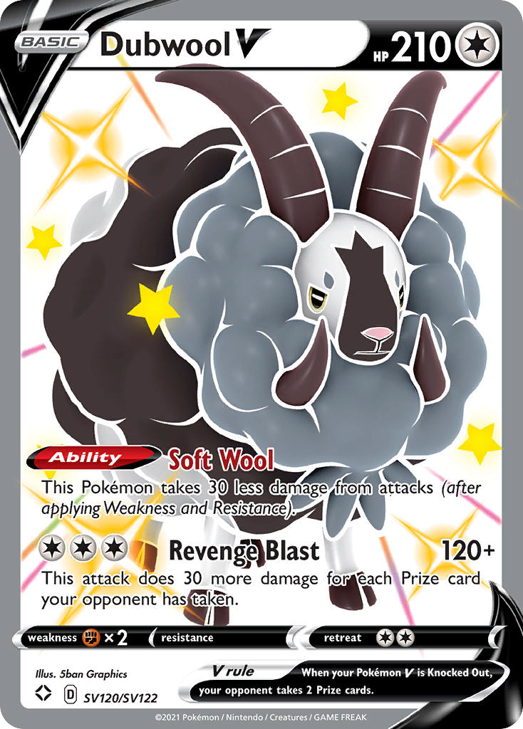 Shining Fates SV120/SV122 Dubwool V