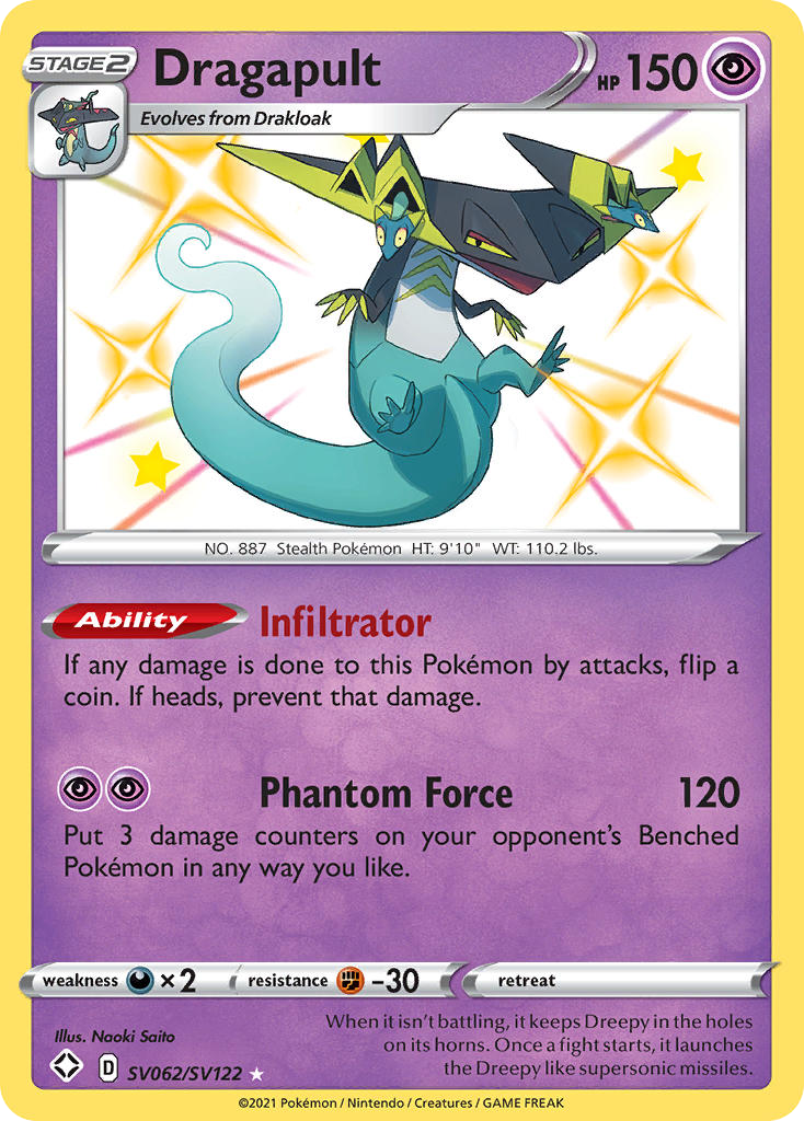 Shining Fates SV62/SV122 Dragapult