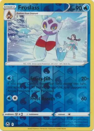 Silver Tempest Froslass #43/195 reverse holo