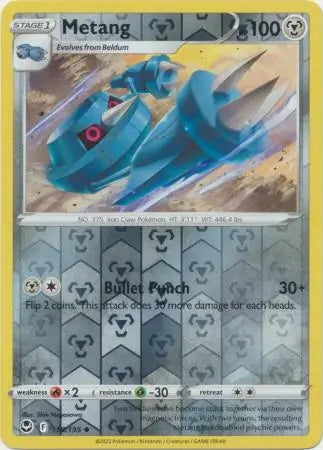 Silver Tempest Metang #118/195 reverse holo
