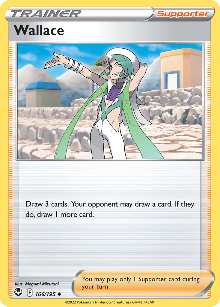 Silver Tempest Wallace #166/195