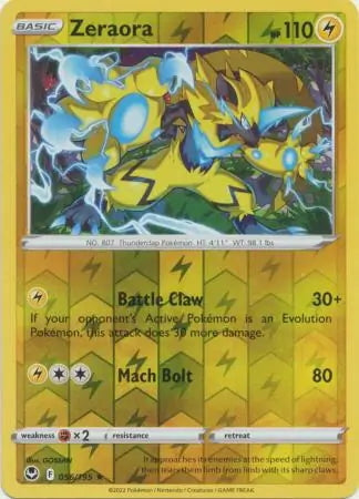 Silver Tempest Zeraora #56/195 reverse holo