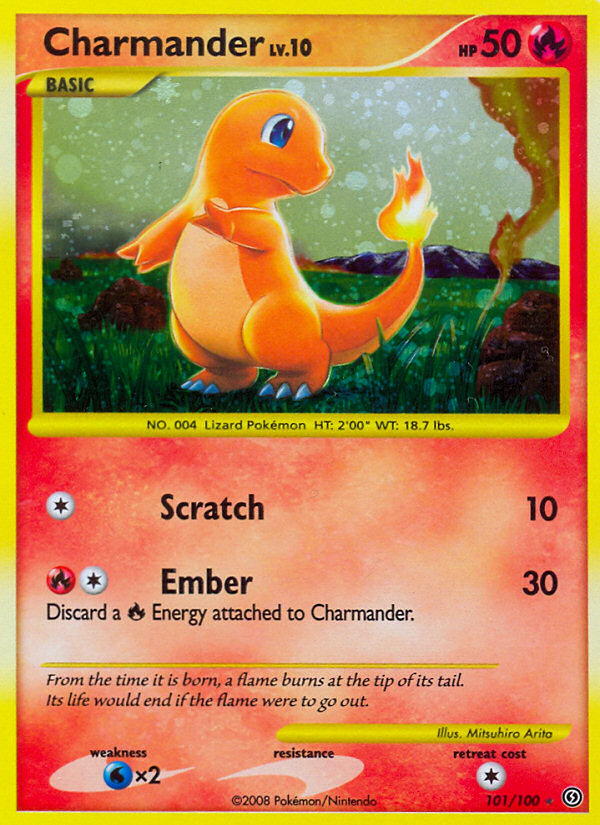 Stormfront Charmander #101/100