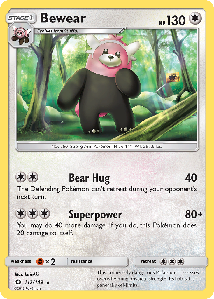 Sun & Moon Bewear #112/149
