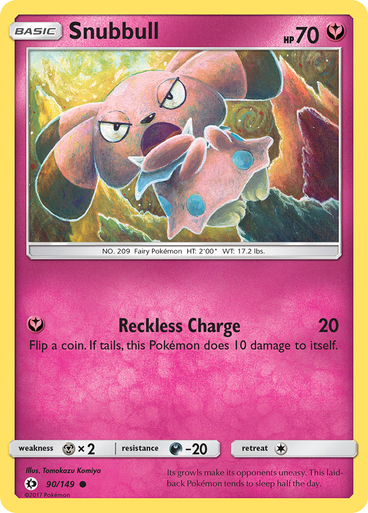 Sun & Moon Snubbull #90/149