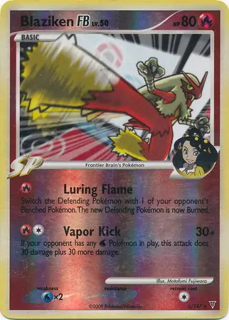Supreme Victors Blaziken FB #2/147 reverse holo