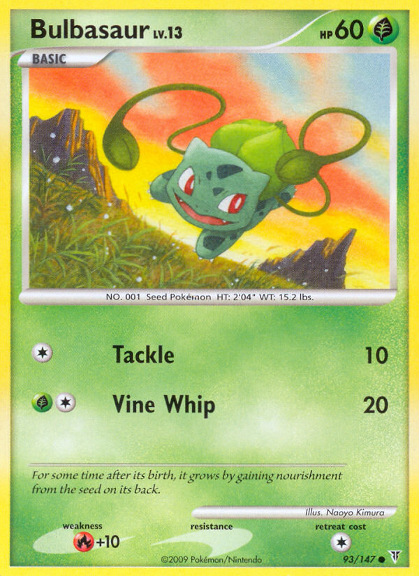 Supreme Victors Bulbasaur #93/147