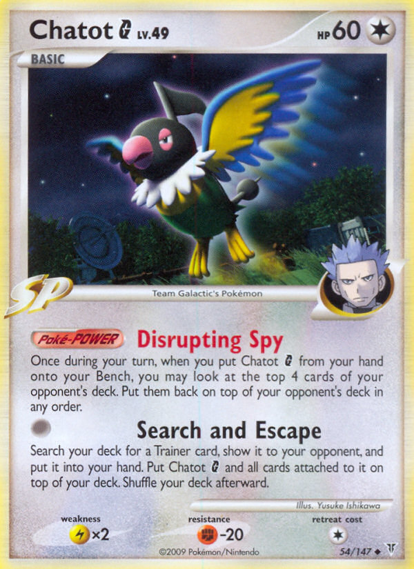 Supreme Victors Chatot G #54/147