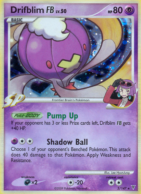 Supreme Victors Holo Drifblim FB #3/147