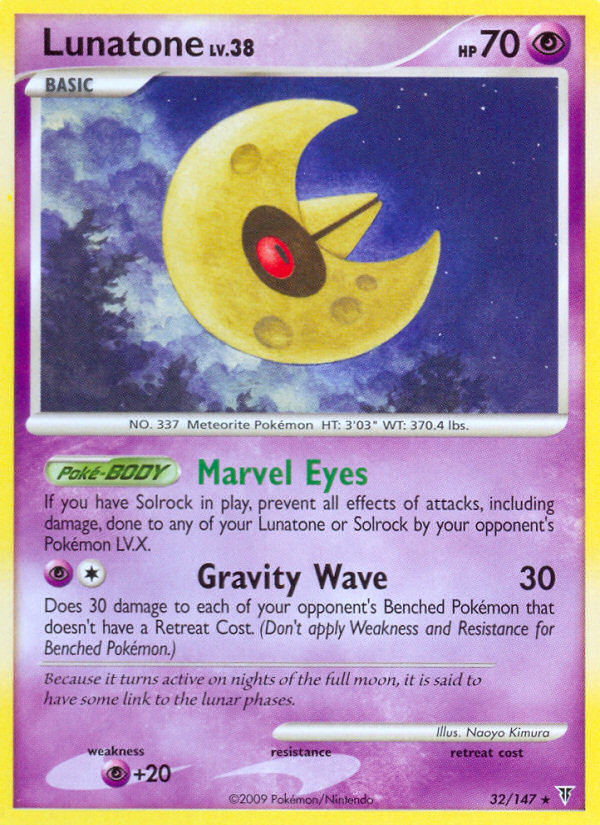 Supreme Victors Lunatone #32/147