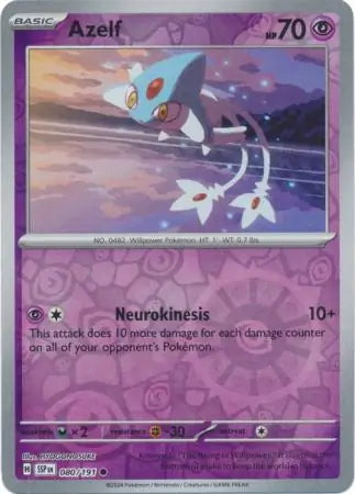 Surging Sparks Azelf #80/191 reverse holo