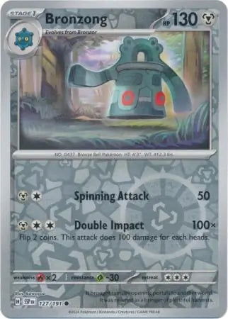 Surging Sparks Bronzong #127/191 reverse holo