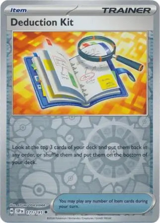 Surging Sparks Deduction Kit #171/191 reverse holo