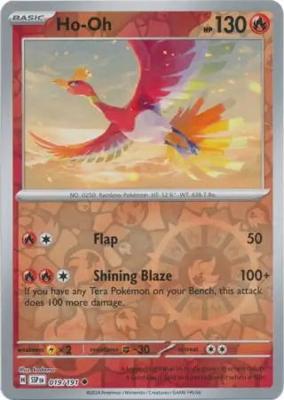 Surging Sparks Ho-Oh #19/191 reverse holo