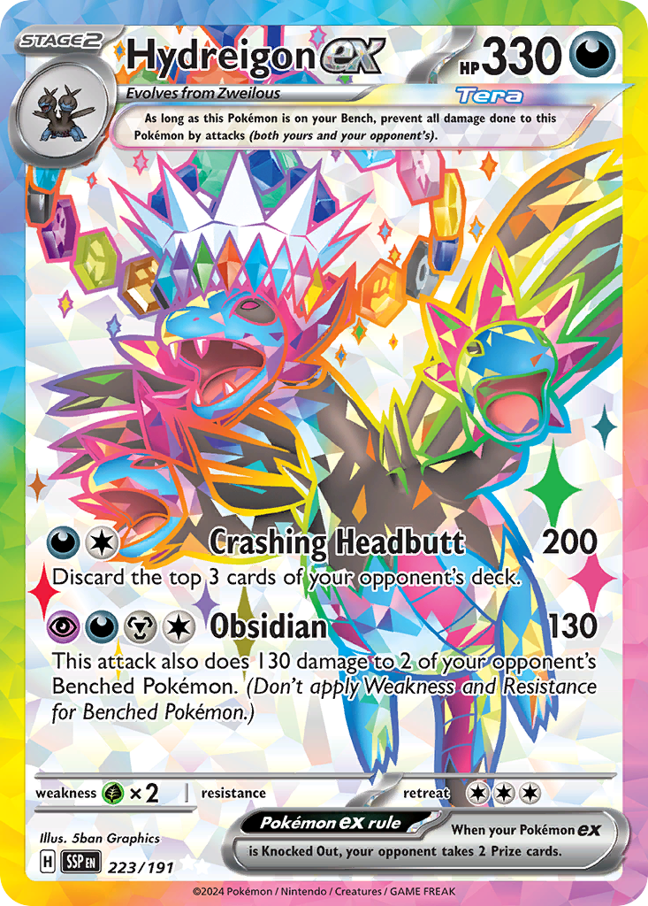 Surging Sparks Hydreigon ex #223/191