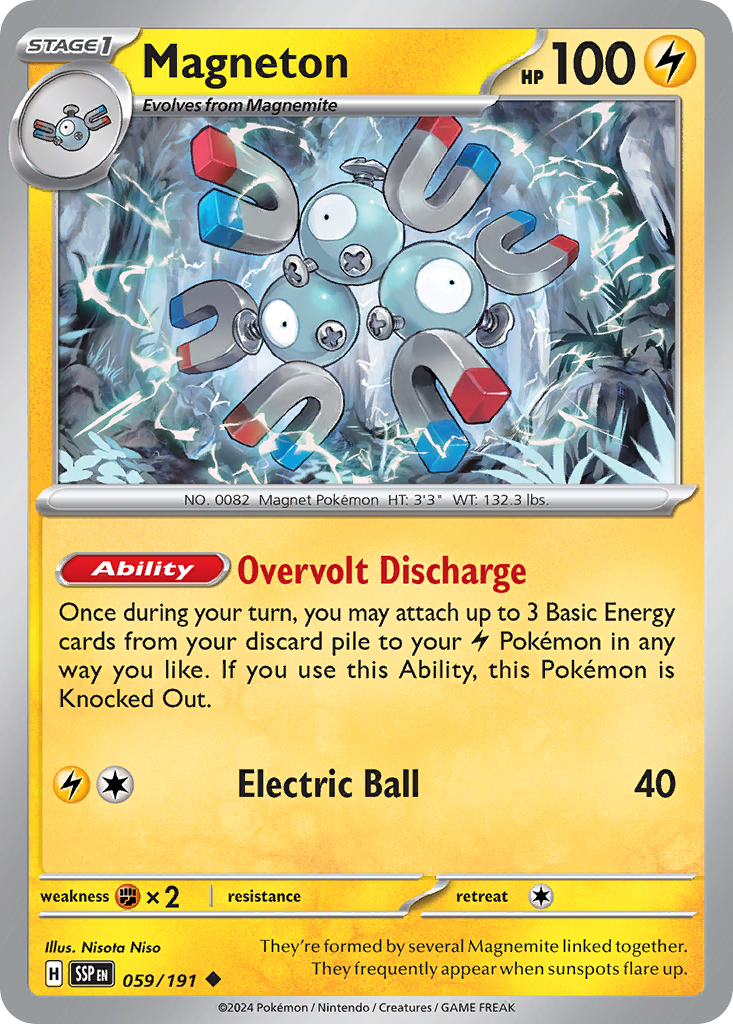 Surging Sparks Magneton #59/191
